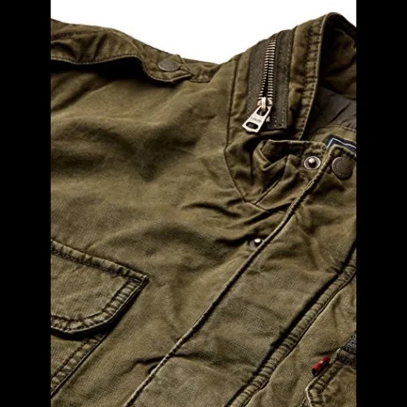 🚫SOLD! •NWT🤩 |•LEVI'S•| Military 5 Pocket Lined Cotton Jacket Sz Small - Picture 8 of 15